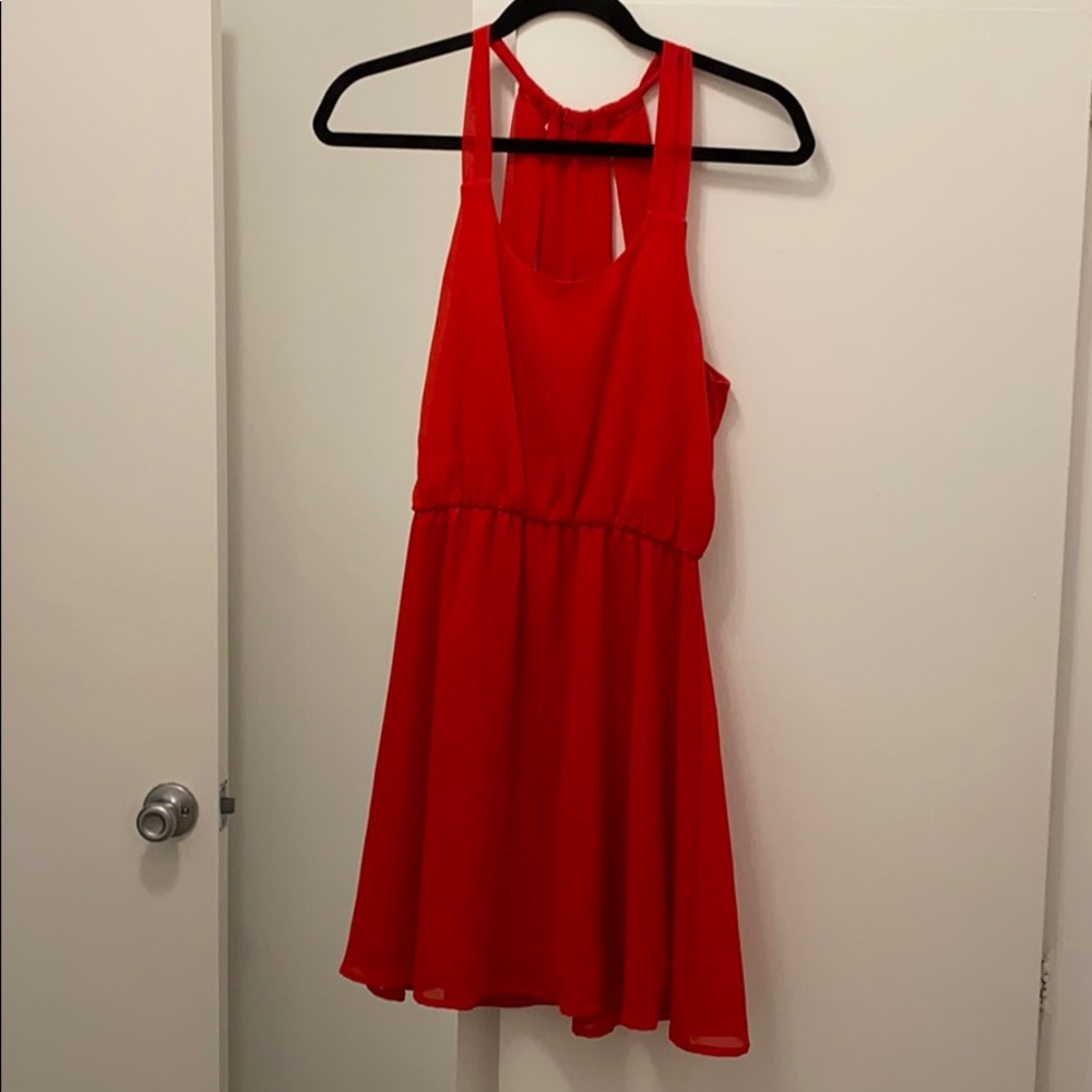 Red Nordstrom Mini Dress